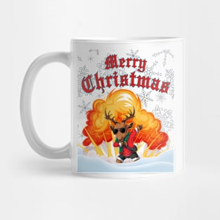 Merry Christmas Dab-splosion Mug